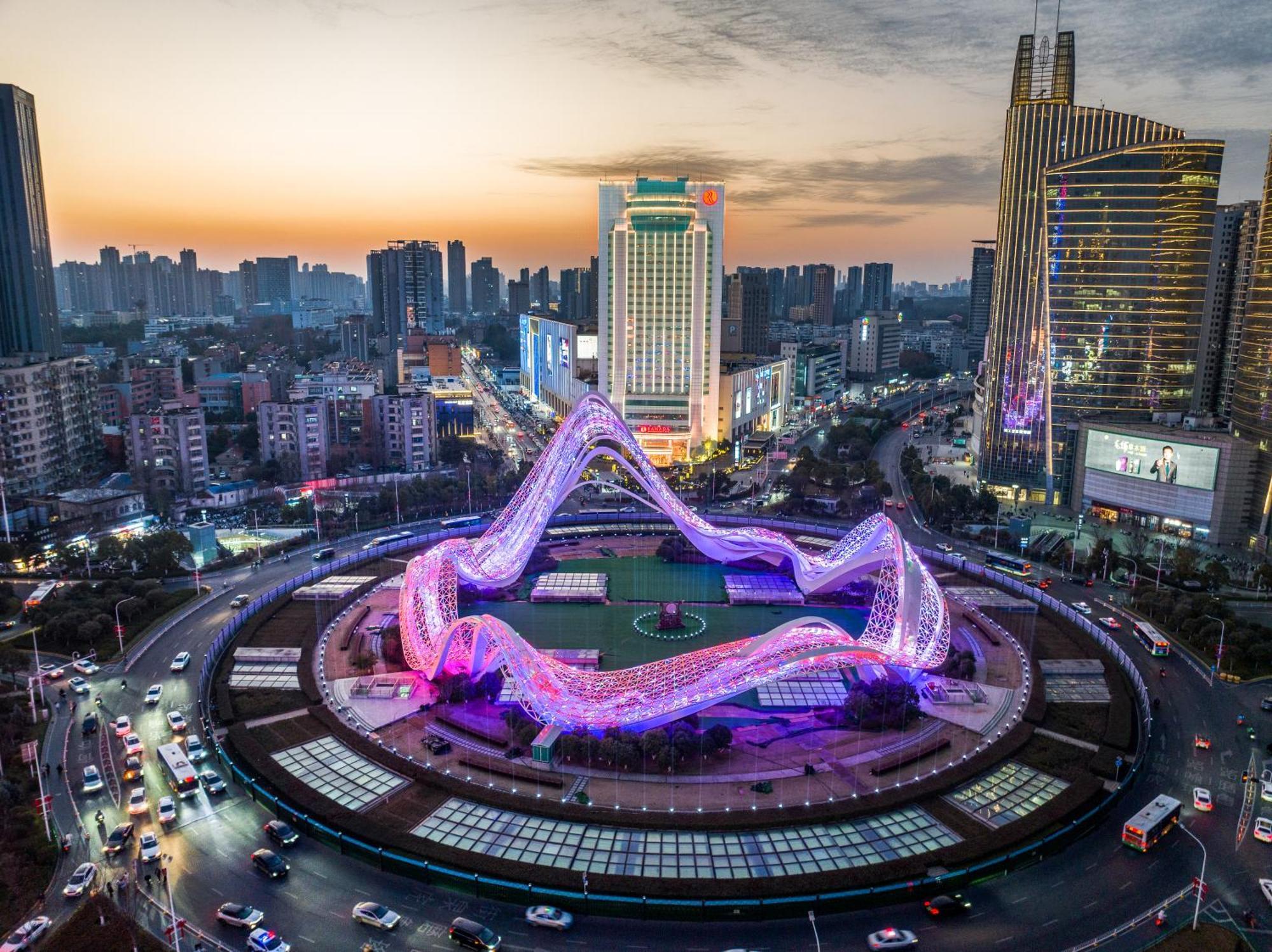 Ramada Plaza Optics Valley Hotel Wuhan Luaran gambar